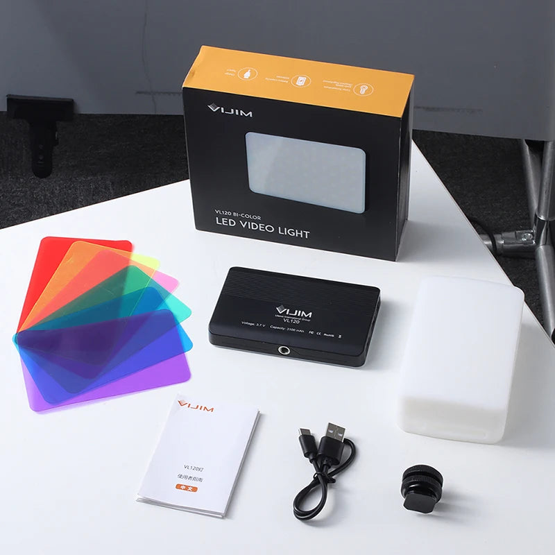 Portable Mini LED Light – Camera Photo & Vlog Lighting