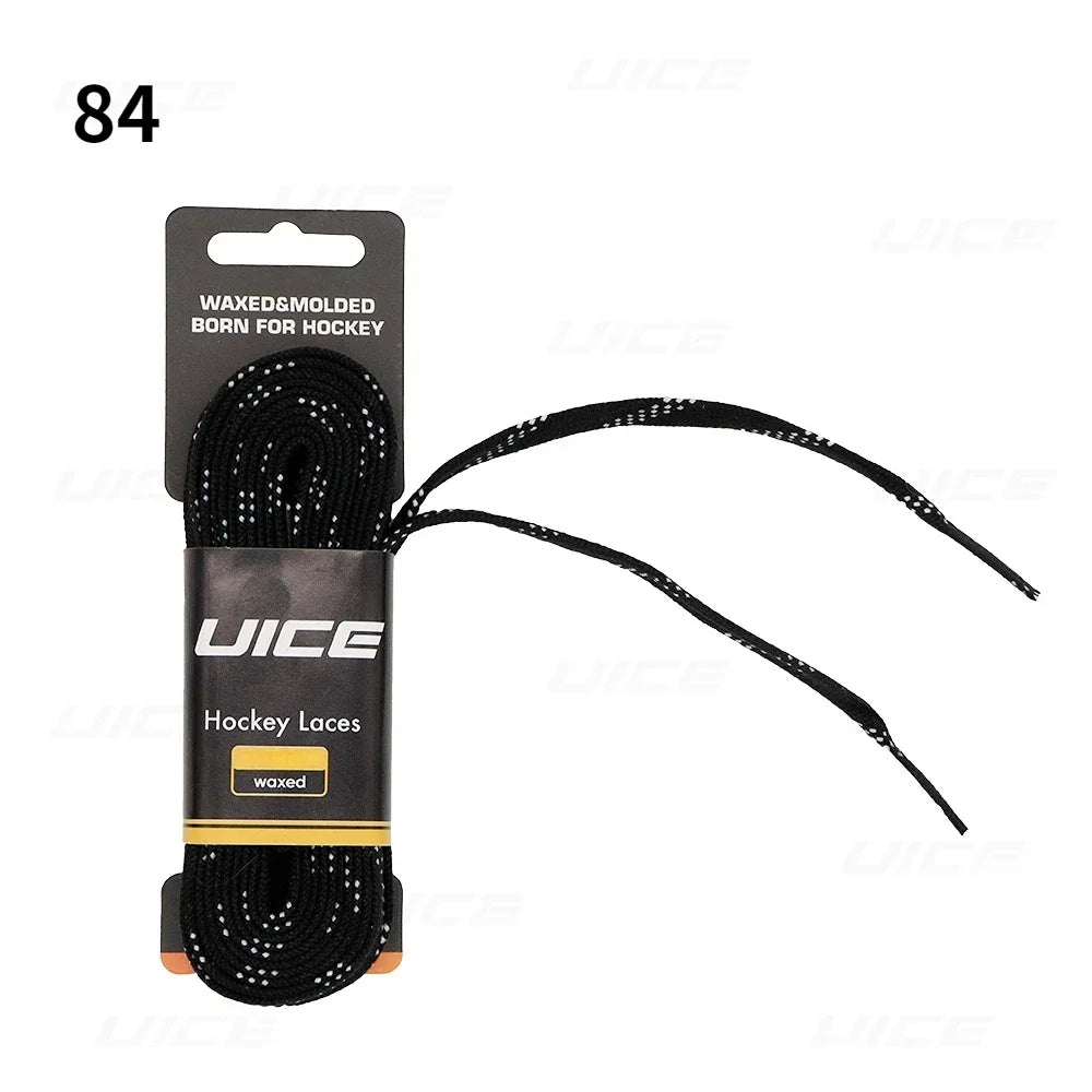 UICE Ice Hockey Skate Laces – Reinforced Dual Layer Braid | 84-120 Inch