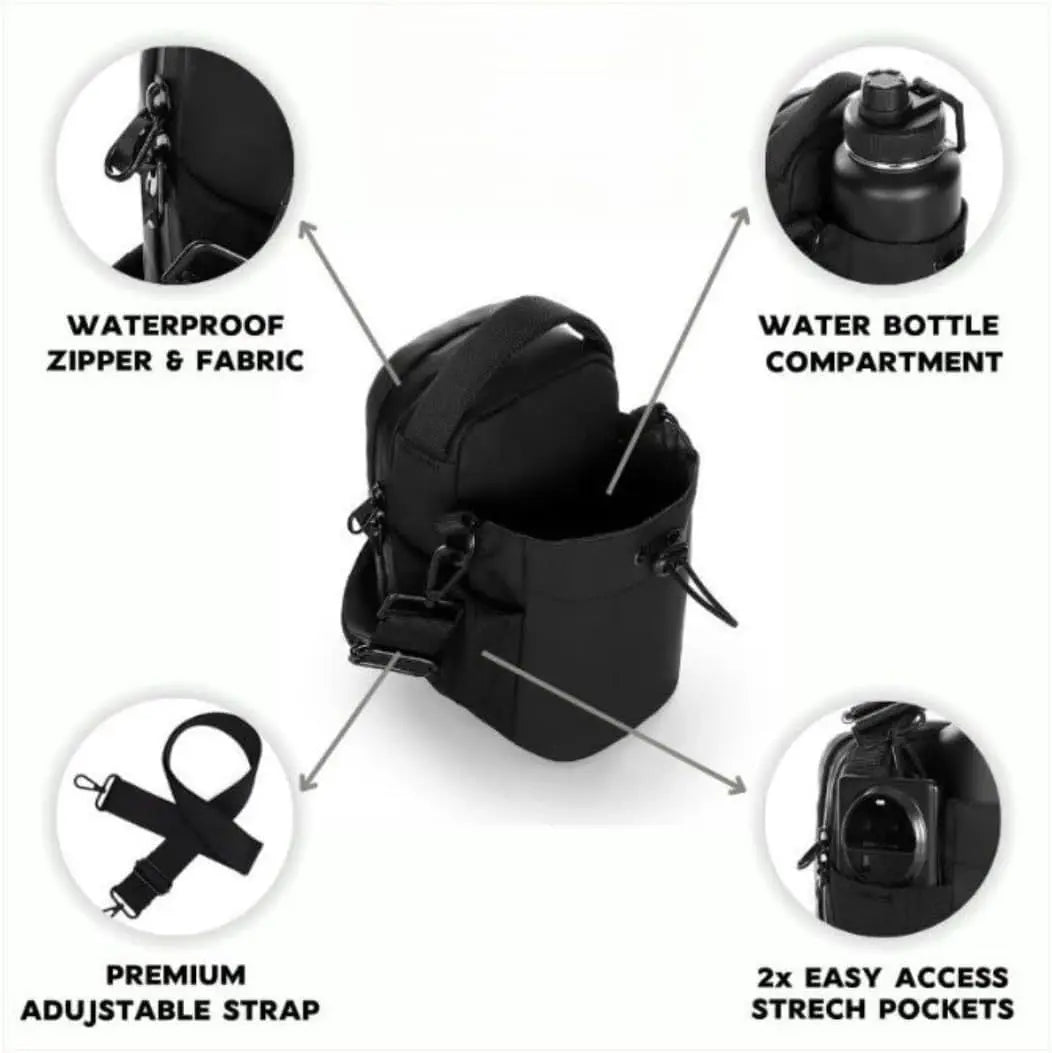 Magnetic Gym Water Bottle Holder