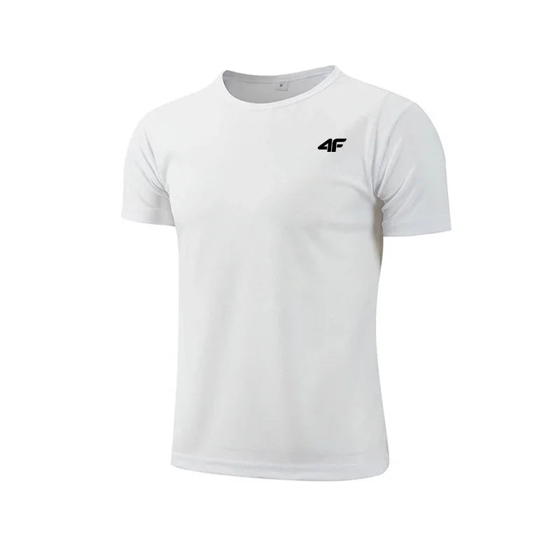 Men’s Workout – Breathable Short Sleeve Gym T-Shirt