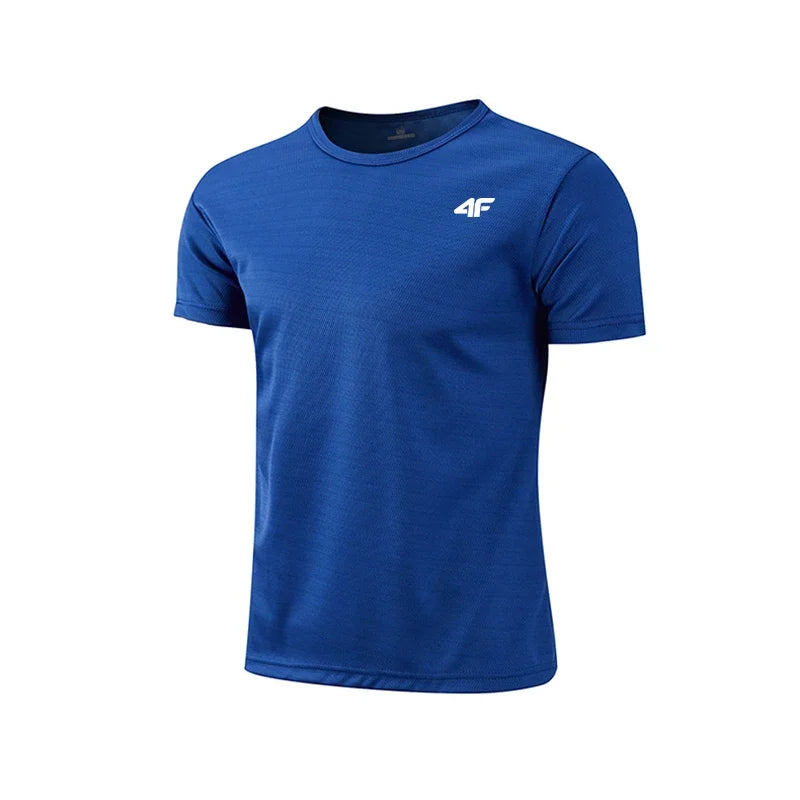 Men’s Workout – Breathable Short Sleeve Gym T-Shirt