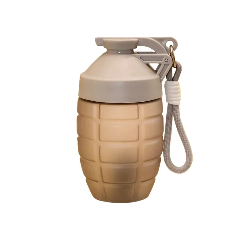 600ml Fitness Shaker Water Bottle