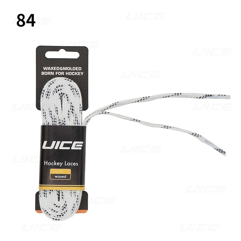 UICE Ice Hockey Skate Laces – Reinforced Dual Layer Braid | 84-120 Inch