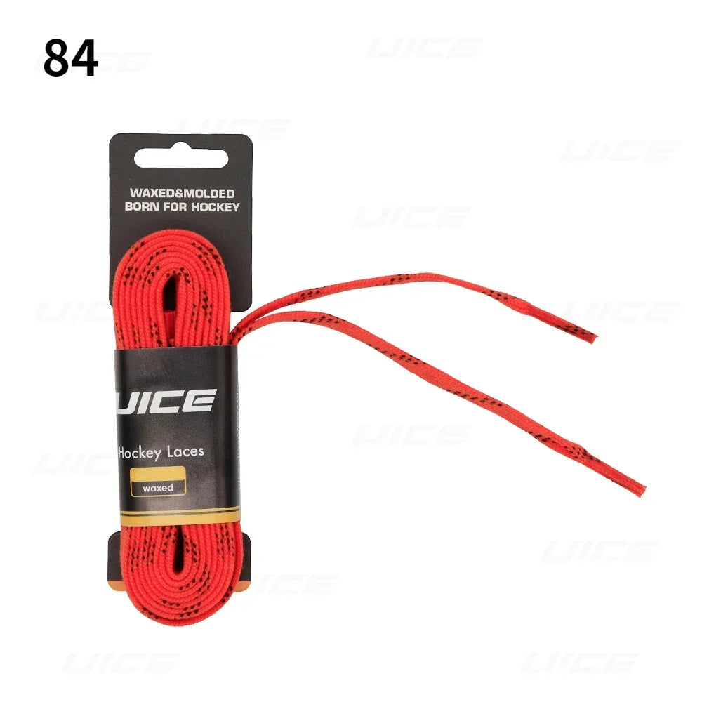 UICE Ice Hockey Skate Laces – Reinforced Dual Layer Braid | 84-120 Inch