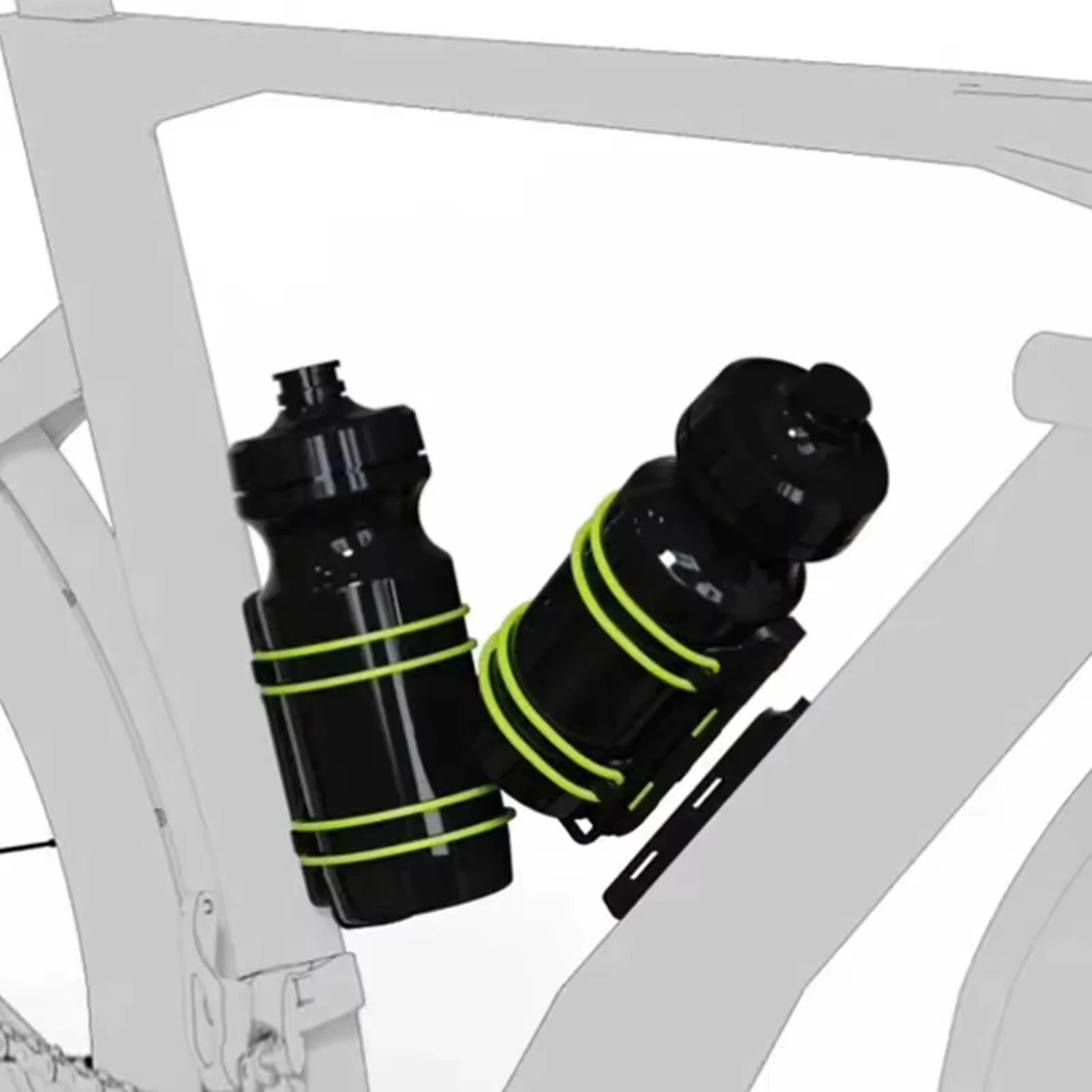 Magnetic Quick-Release Bike Water Bottle Holder