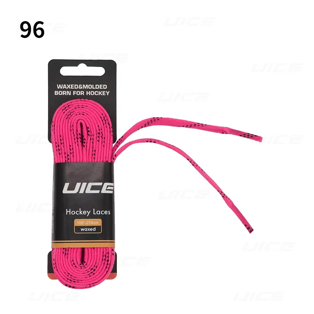UICE Ice Hockey Skate Laces – Reinforced Dual Layer Braid | 84-120 Inch