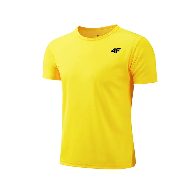 Men’s Workout – Breathable Short Sleeve Gym T-Shirt
