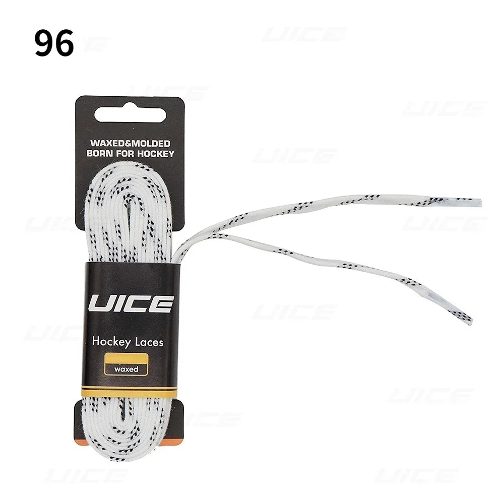 UICE Ice Hockey Skate Laces – Reinforced Dual Layer Braid | 84-120 Inch
