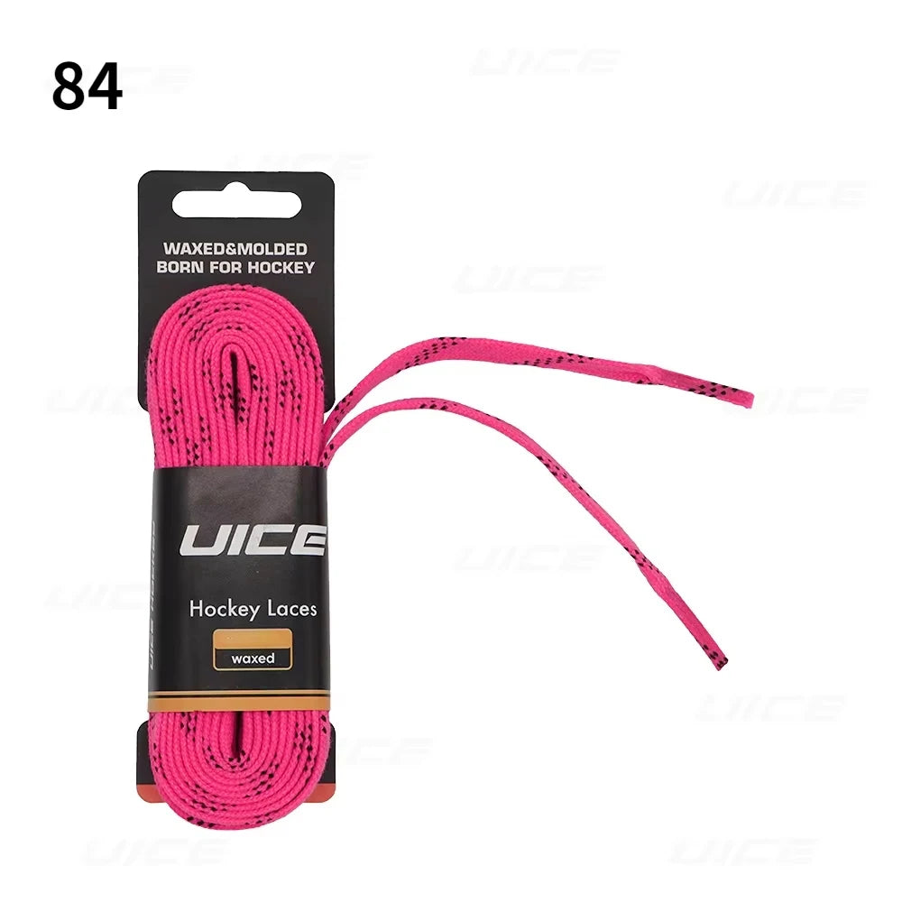 UICE Ice Hockey Skate Laces – Reinforced Dual Layer Braid | 84-120 Inch