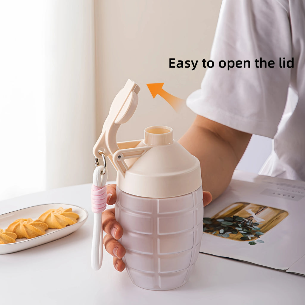 600ml Fitness Shaker Water Bottle