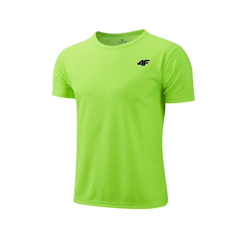 Men’s Workout – Breathable Short Sleeve Gym T-Shirt
