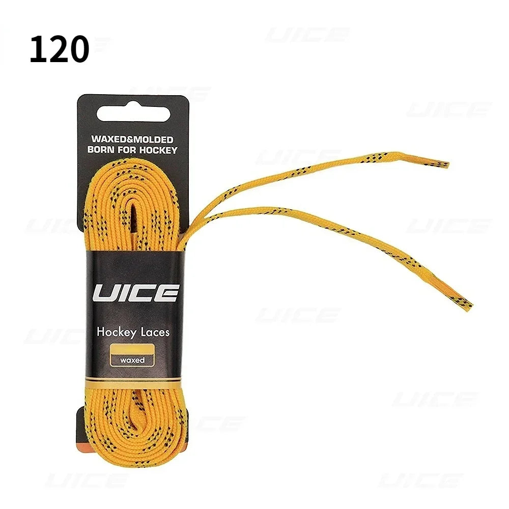 UICE Ice Hockey Skate Laces – Reinforced Dual Layer Braid | 84-120 Inch