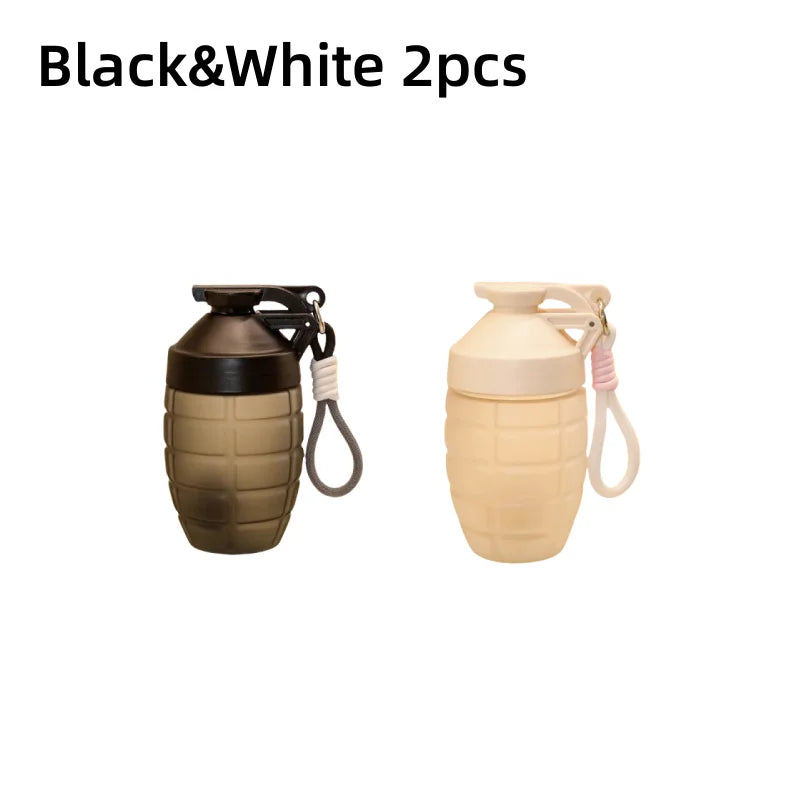 600ml Fitness Shaker Water Bottle